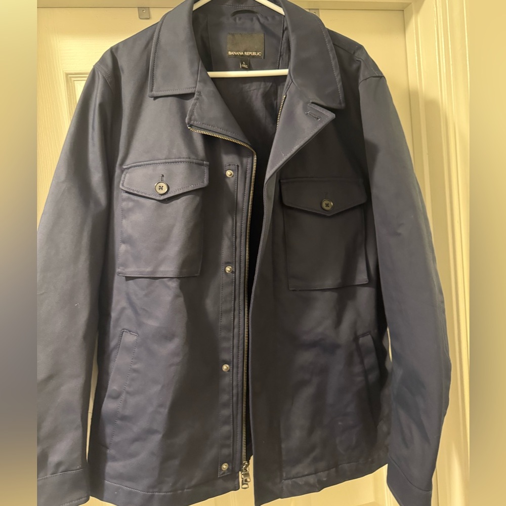 Banana Republic Water Resistant Field Jacket Rain Coat
